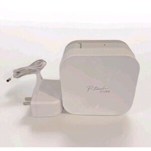 Brother P-touch Cube PT-P300BT Label Maker, Bluetooth, Connected, Mobile App